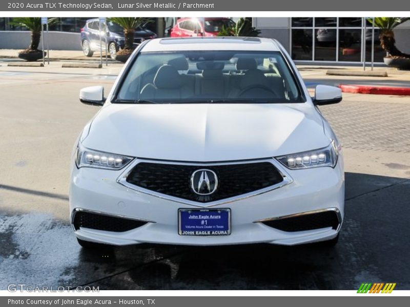Lunar Silver Metallic / Parchment 2020 Acura TLX Technology Sedan