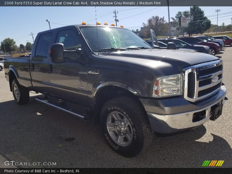 Dark Shadow Grey Metallic / Medium Flint 2006 Ford F350 Super Duty Lariat Crew Cab 4x4