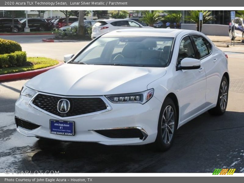 Lunar Silver Metallic / Parchment 2020 Acura TLX Technology Sedan