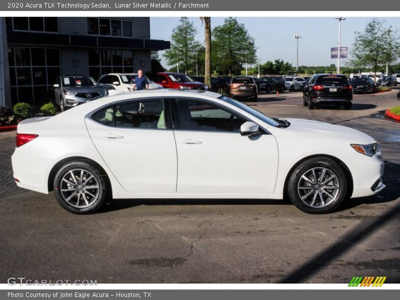 Lunar Silver Metallic / Parchment 2020 Acura TLX Technology Sedan