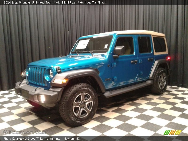 Bikini Pearl / Heritage Tan/Black 2020 Jeep Wrangler Unlimited Sport 4x4