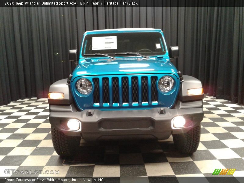 Bikini Pearl / Heritage Tan/Black 2020 Jeep Wrangler Unlimited Sport 4x4