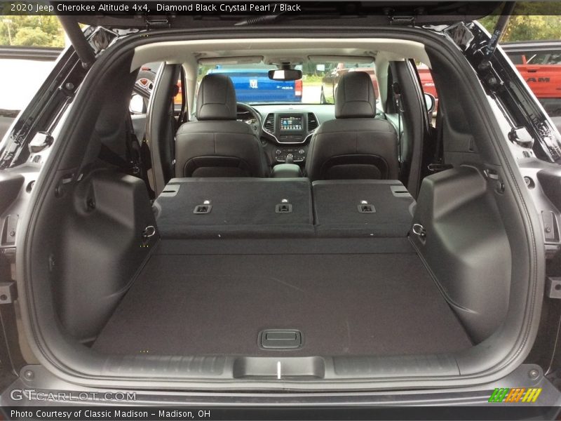 Diamond Black Crystal Pearl / Black 2020 Jeep Cherokee Altitude 4x4