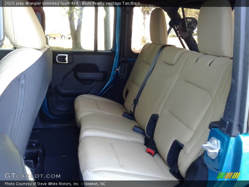 Bikini Pearl / Heritage Tan/Black 2020 Jeep Wrangler Unlimited Sport 4x4