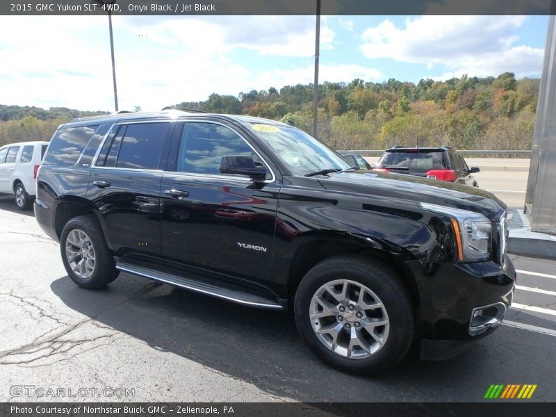 Onyx Black / Jet Black 2015 GMC Yukon SLT 4WD