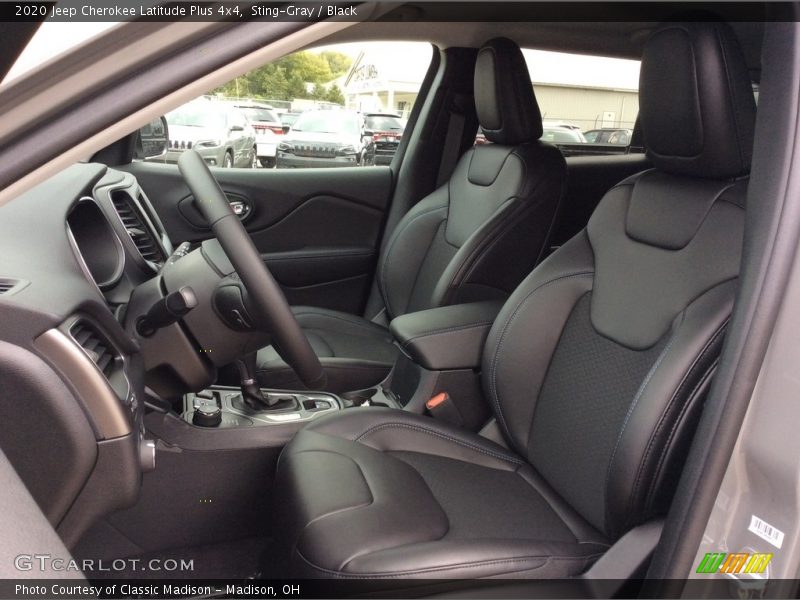 Sting-Gray / Black 2020 Jeep Cherokee Latitude Plus 4x4