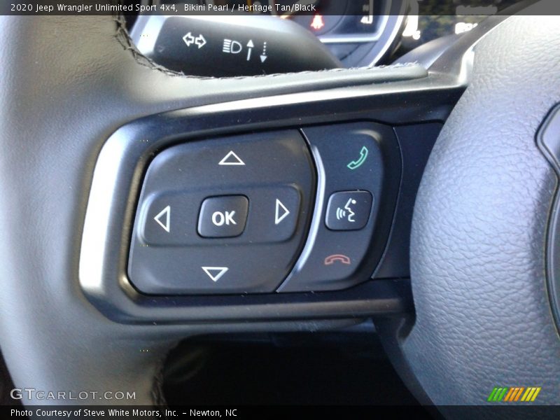 Bikini Pearl / Heritage Tan/Black 2020 Jeep Wrangler Unlimited Sport 4x4