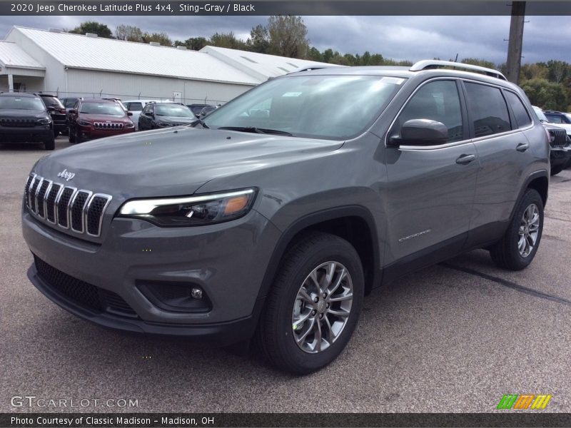 Sting-Gray / Black 2020 Jeep Cherokee Latitude Plus 4x4