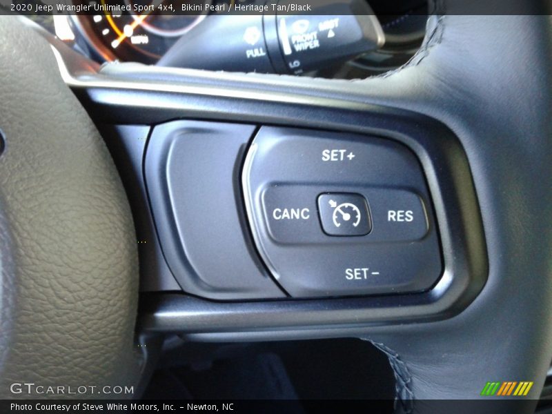 Bikini Pearl / Heritage Tan/Black 2020 Jeep Wrangler Unlimited Sport 4x4