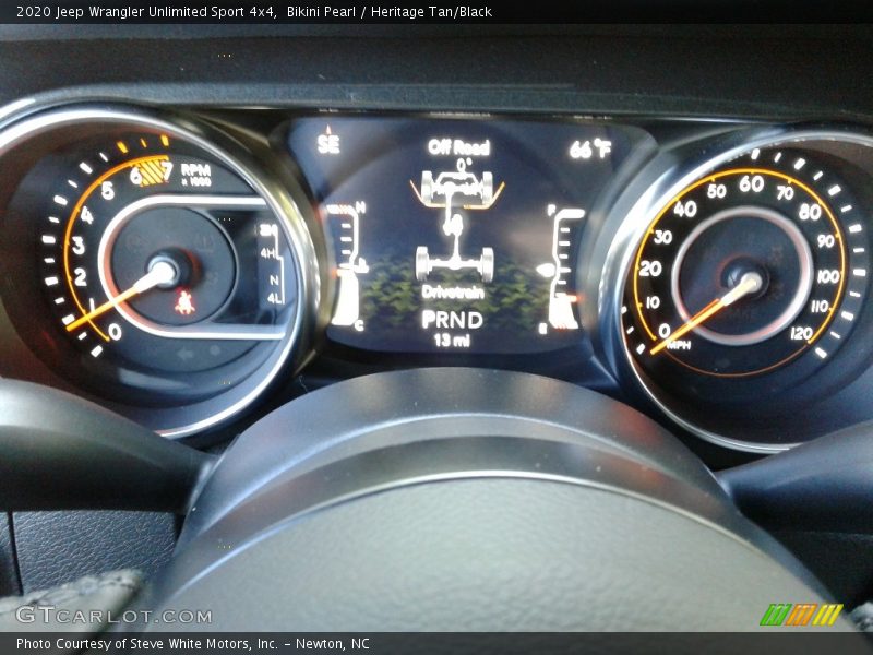 Bikini Pearl / Heritage Tan/Black 2020 Jeep Wrangler Unlimited Sport 4x4