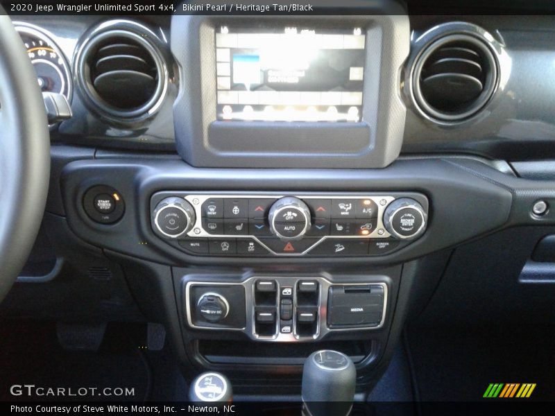 Bikini Pearl / Heritage Tan/Black 2020 Jeep Wrangler Unlimited Sport 4x4