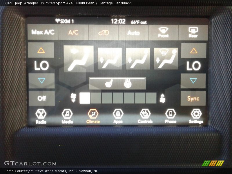 Bikini Pearl / Heritage Tan/Black 2020 Jeep Wrangler Unlimited Sport 4x4