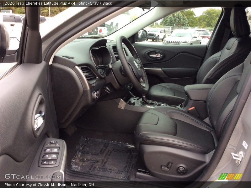 Sting-Gray / Black 2020 Jeep Cherokee Latitude Plus 4x4
