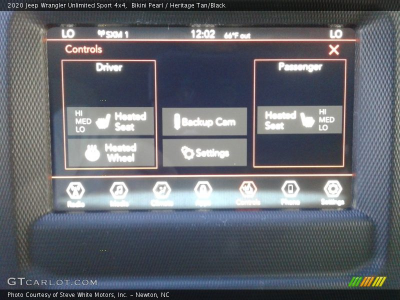 Bikini Pearl / Heritage Tan/Black 2020 Jeep Wrangler Unlimited Sport 4x4