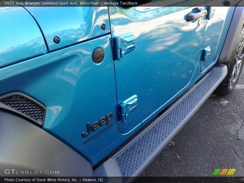 Bikini Pearl / Heritage Tan/Black 2020 Jeep Wrangler Unlimited Sport 4x4