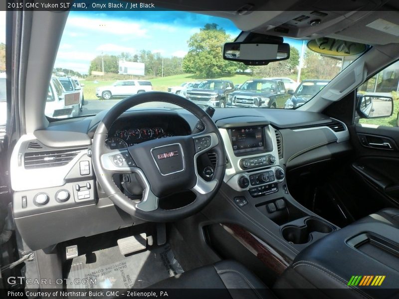 Onyx Black / Jet Black 2015 GMC Yukon SLT 4WD