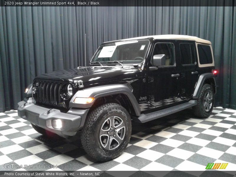 Black / Black 2020 Jeep Wrangler Unlimited Sport 4x4