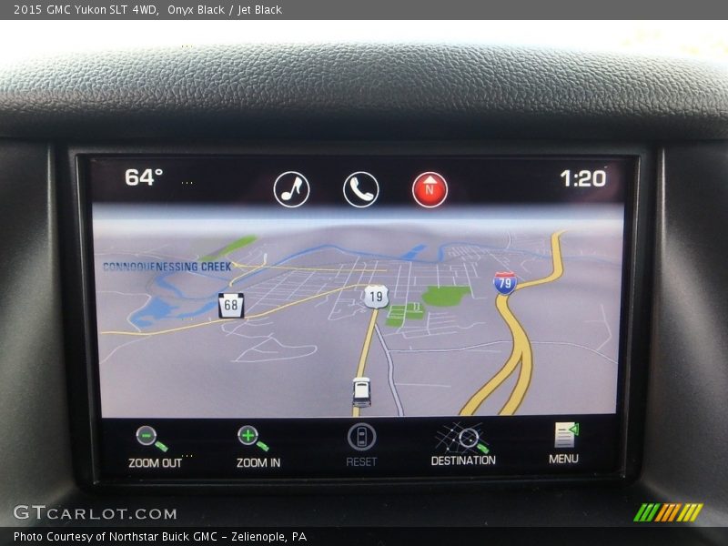 Onyx Black / Jet Black 2015 GMC Yukon SLT 4WD