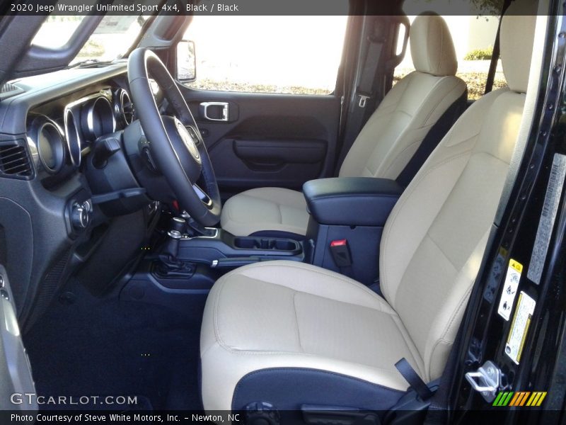 Black / Black 2020 Jeep Wrangler Unlimited Sport 4x4