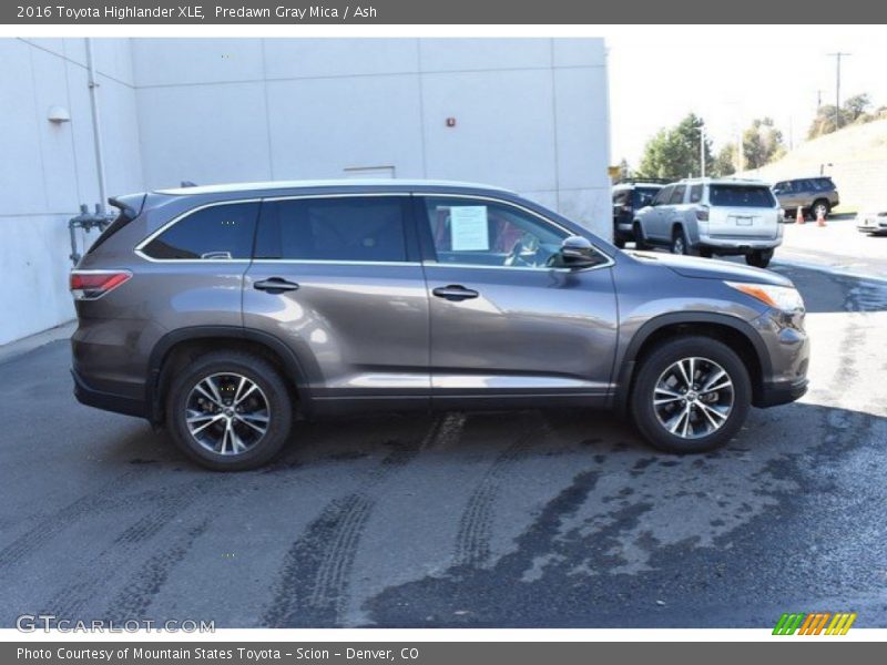 Predawn Gray Mica / Ash 2016 Toyota Highlander XLE