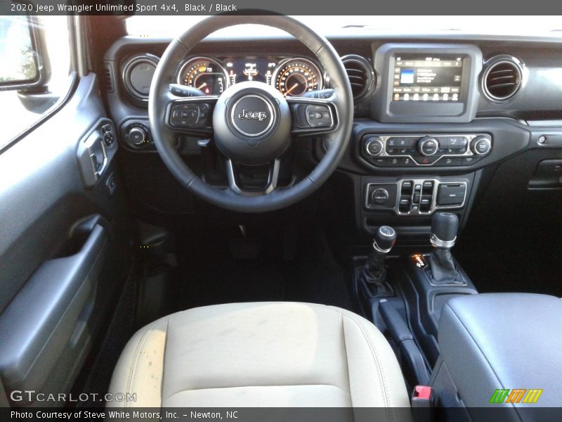Black / Black 2020 Jeep Wrangler Unlimited Sport 4x4