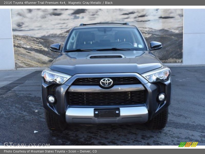 Magnetic Gray Metallic / Black 2016 Toyota 4Runner Trail Premium 4x4