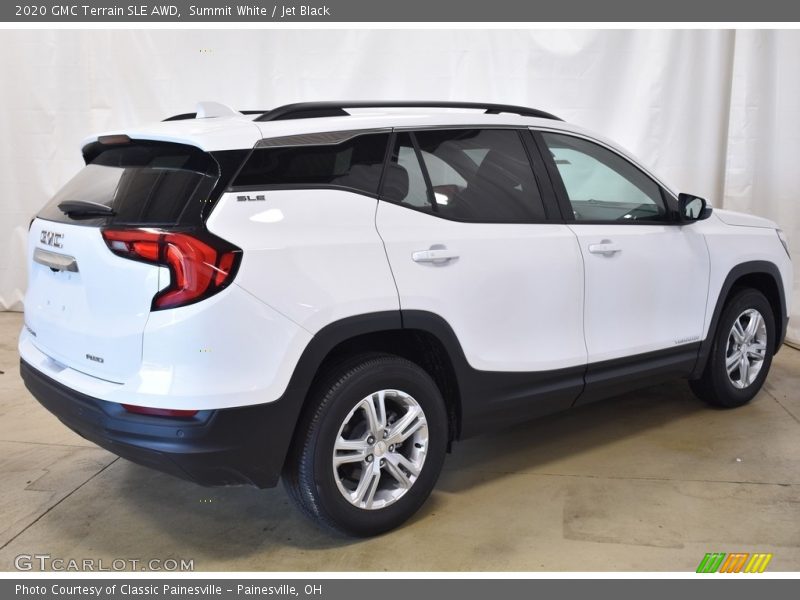 Summit White / Jet Black 2020 GMC Terrain SLE AWD