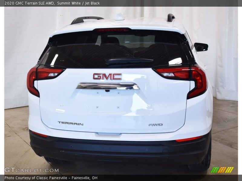 Summit White / Jet Black 2020 GMC Terrain SLE AWD