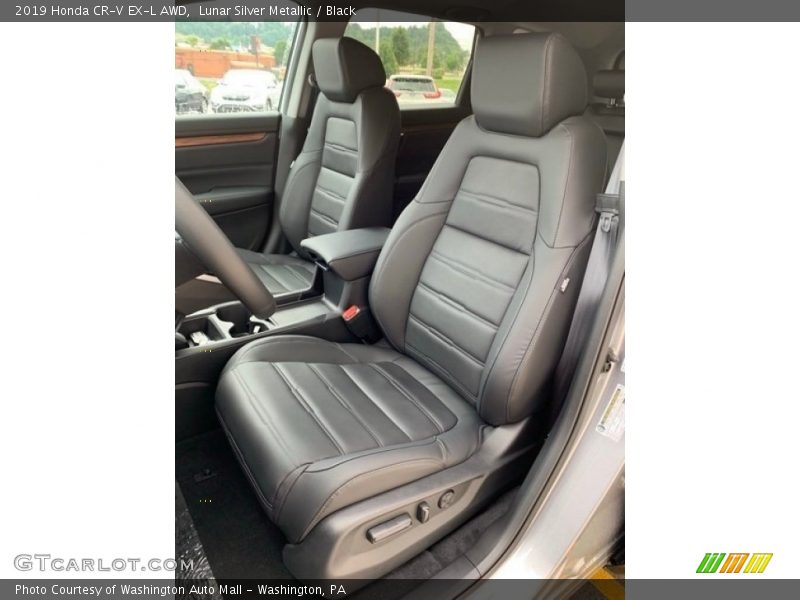 Lunar Silver Metallic / Black 2019 Honda CR-V EX-L AWD