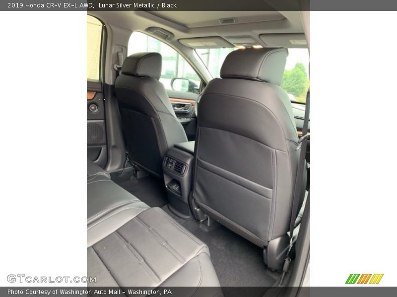 Lunar Silver Metallic / Black 2019 Honda CR-V EX-L AWD