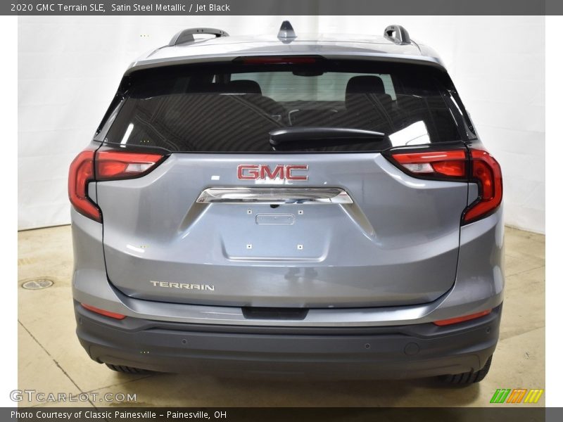 Satin Steel Metallic / Jet Black 2020 GMC Terrain SLE