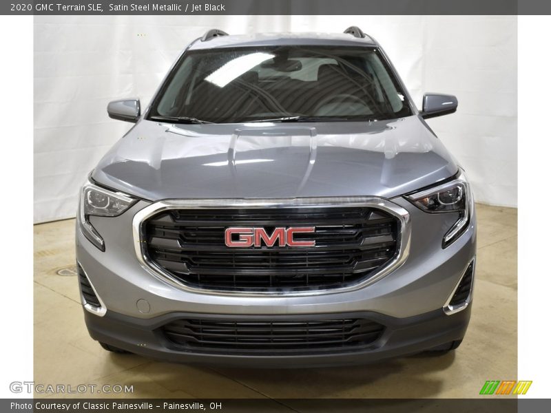 Satin Steel Metallic / Jet Black 2020 GMC Terrain SLE