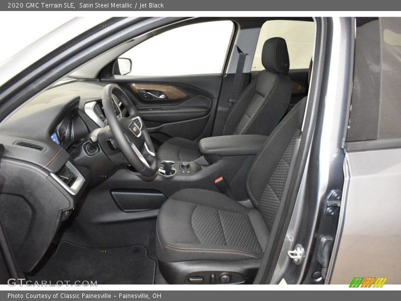 Satin Steel Metallic / Jet Black 2020 GMC Terrain SLE