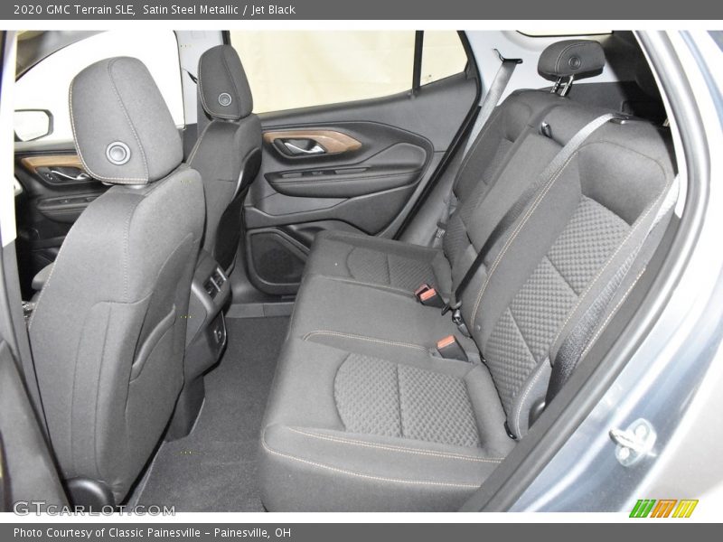 Satin Steel Metallic / Jet Black 2020 GMC Terrain SLE