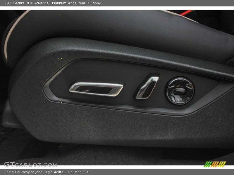 Platinum White Pearl / Ebony 2020 Acura RDX Advance