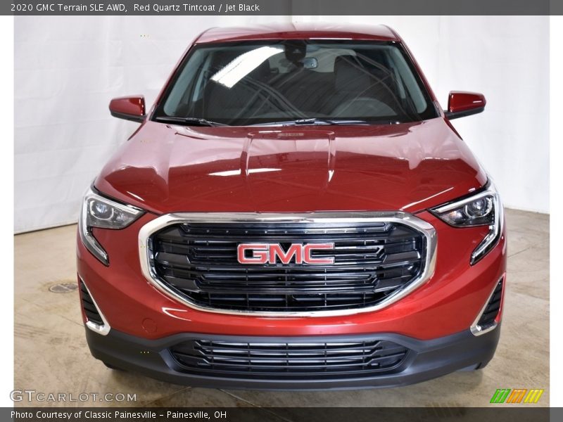 Red Quartz Tintcoat / Jet Black 2020 GMC Terrain SLE AWD