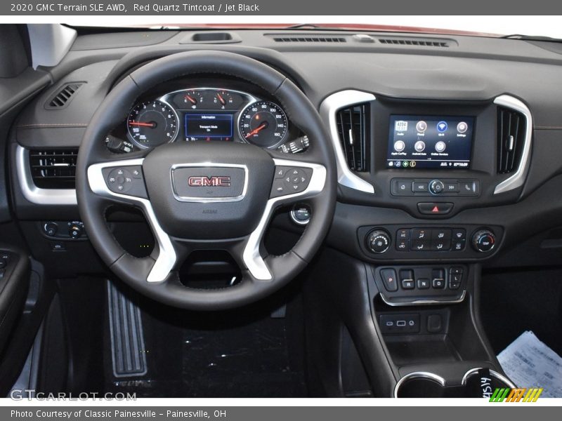 Red Quartz Tintcoat / Jet Black 2020 GMC Terrain SLE AWD