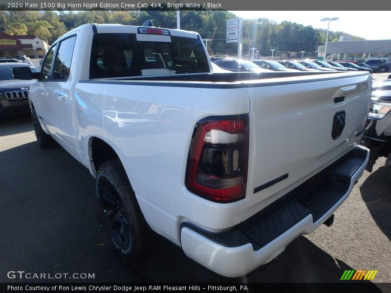 Bright White / Black 2020 Ram 1500 Big Horn Night Edition Crew Cab 4x4
