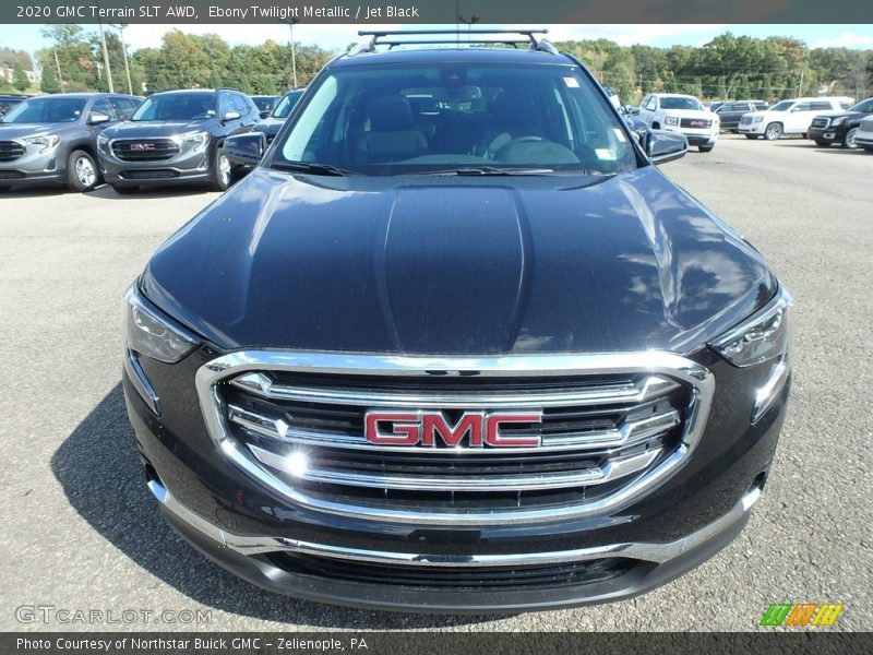 Ebony Twilight Metallic / Jet Black 2020 GMC Terrain SLT AWD