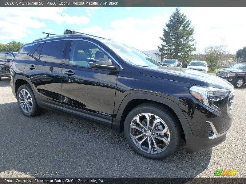 Ebony Twilight Metallic / Jet Black 2020 GMC Terrain SLT AWD