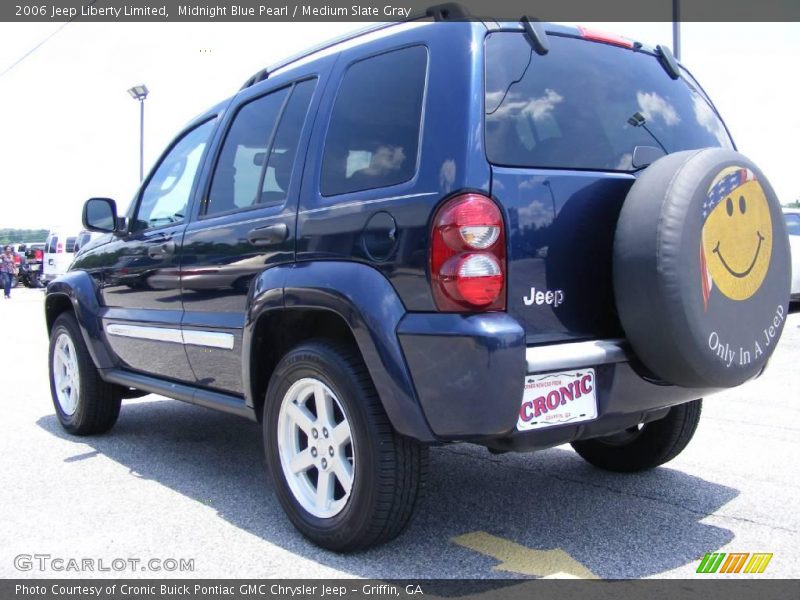 Midnight Blue Pearl / Medium Slate Gray 2006 Jeep Liberty Limited