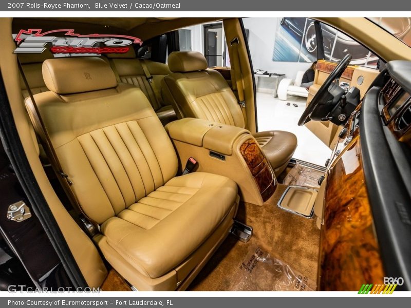 Blue Velvet / Cacao/Oatmeal 2007 Rolls-Royce Phantom
