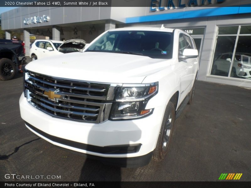 Summit White / Jet Black 2020 Chevrolet Tahoe LS 4WD