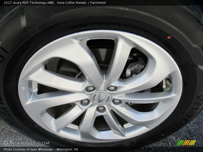 Kona Coffee Metallic / Parchment 2017 Acura RDX Technology AWD