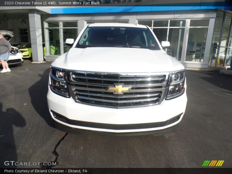 Summit White / Jet Black 2020 Chevrolet Tahoe LS 4WD