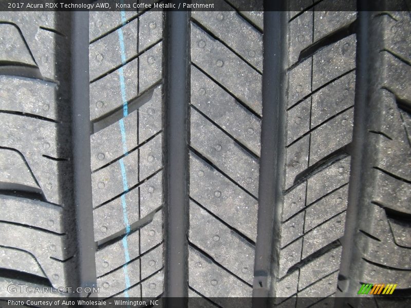 Kona Coffee Metallic / Parchment 2017 Acura RDX Technology AWD
