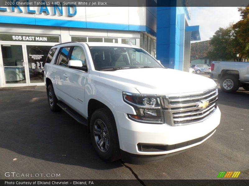 Summit White / Jet Black 2020 Chevrolet Tahoe LS 4WD