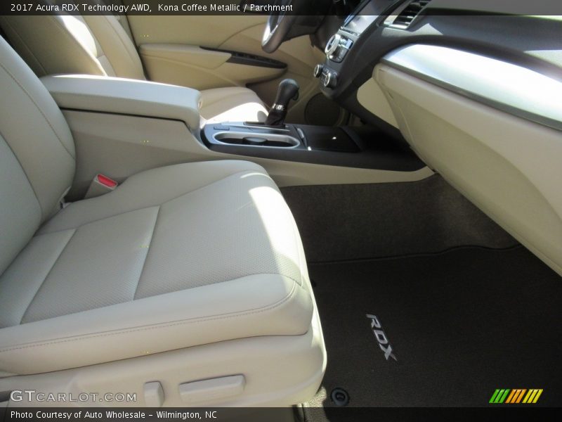 Kona Coffee Metallic / Parchment 2017 Acura RDX Technology AWD