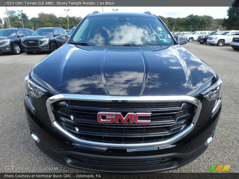 Ebony Twilight Metallic / Jet Black 2020 GMC Terrain SLE AWD