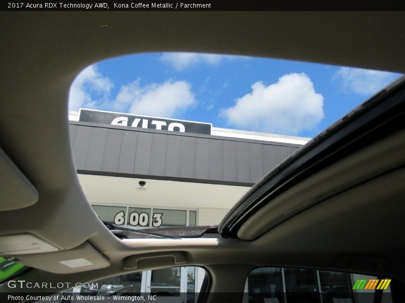 Kona Coffee Metallic / Parchment 2017 Acura RDX Technology AWD